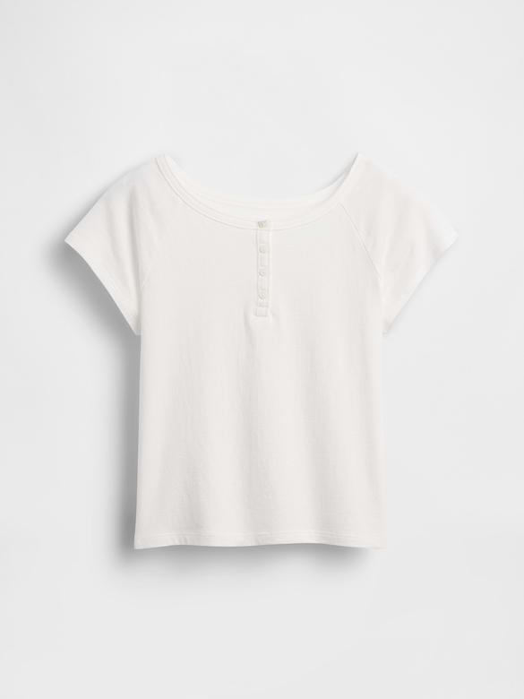 Kids Raglan Henley T-Shirt