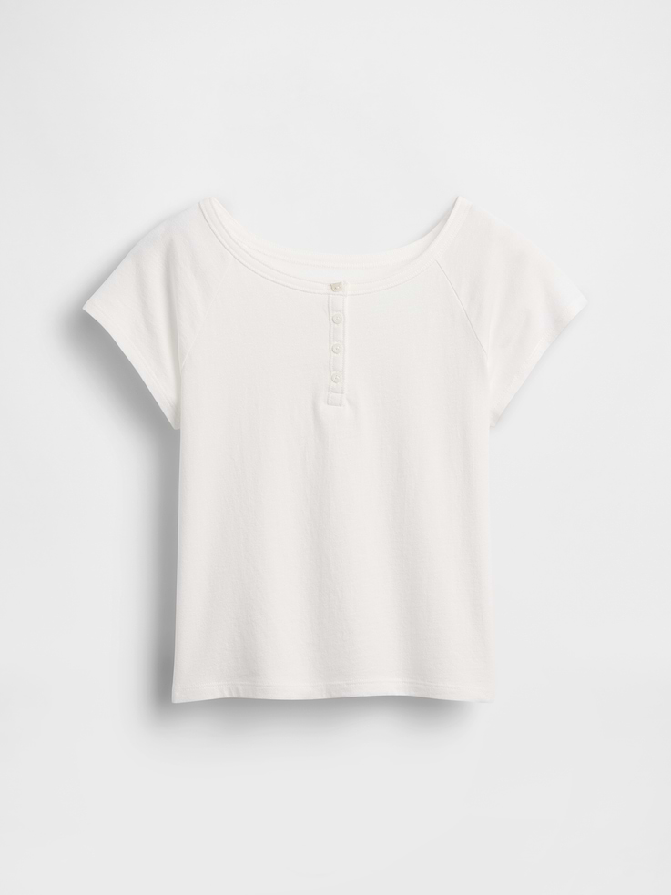 Image number 2 showing, Kids Raglan Henley T-Shirt