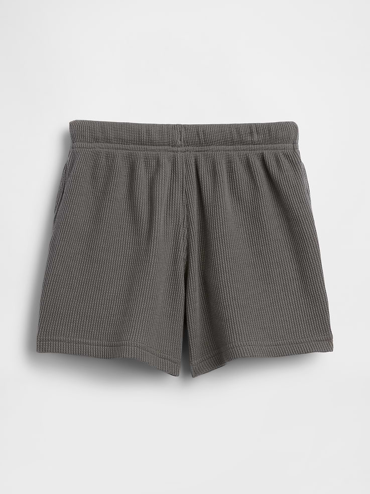 Image number 2 showing, Baby & Toddler Pull-On Waffle Shorts