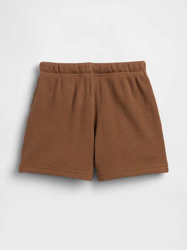 Image number 2 showing, Baby & Toddler Pull-On Waffle Shorts