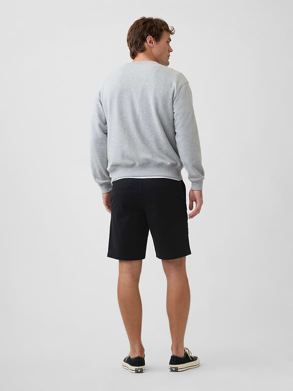 9" Essential Khaki Shorts