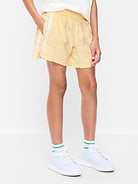 Image number 1 showing, High-Waisted Textured Terry Shorts for Girls