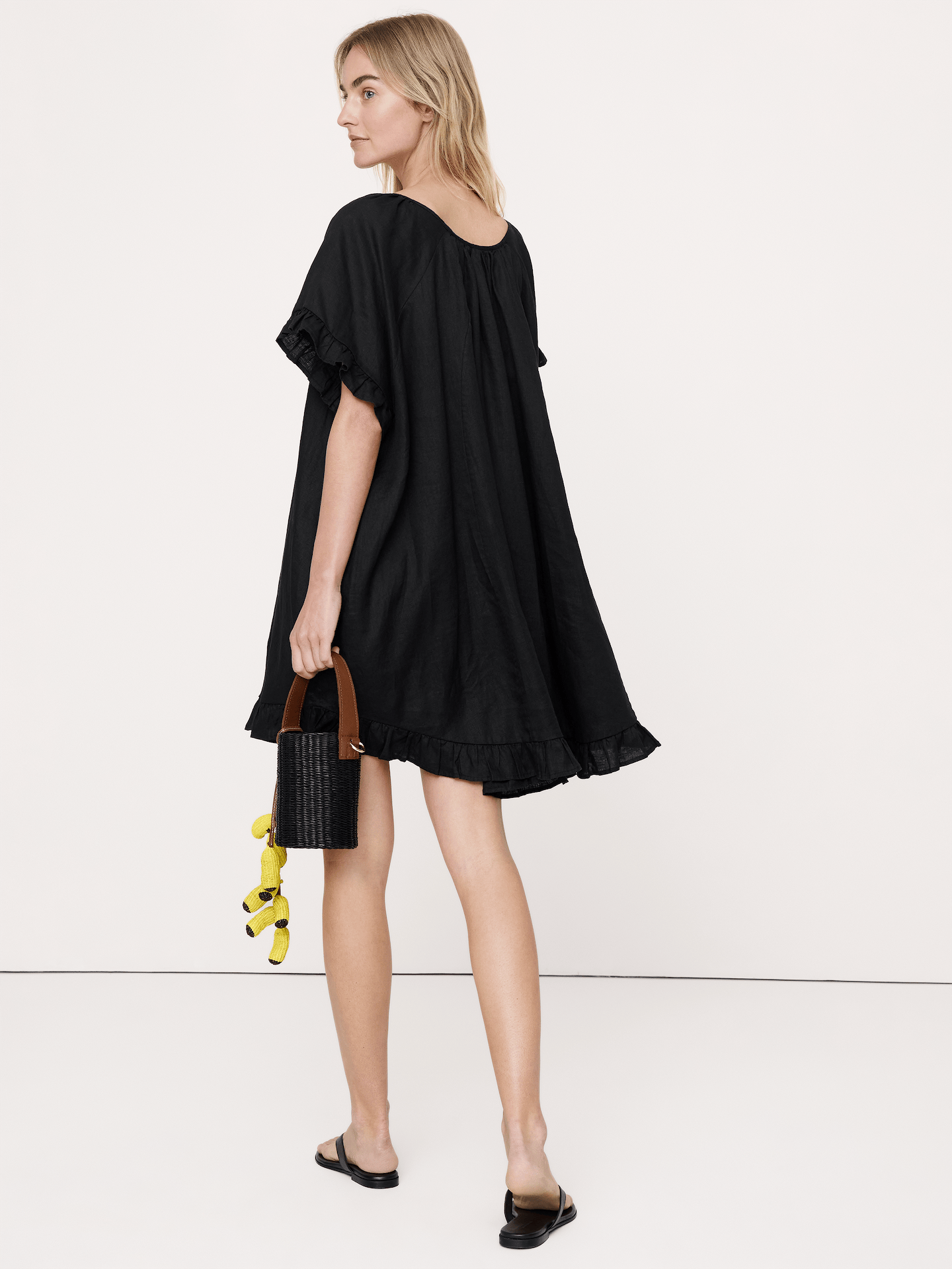 Image number 5 showing, Ruffle Trim Mini Dress