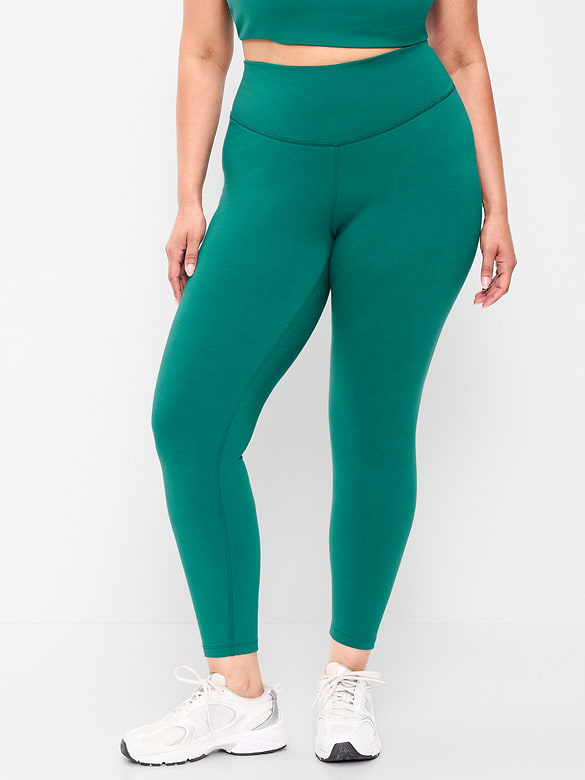 High-Waisted PowerChill 7/8 Cotton Leggings