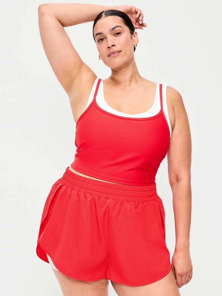 Image number 7 showing, PowerSoft Layered Longline Bra