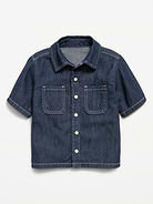 L'image numéro 1 présente Chemise droite à manches courtes pour tout-petit