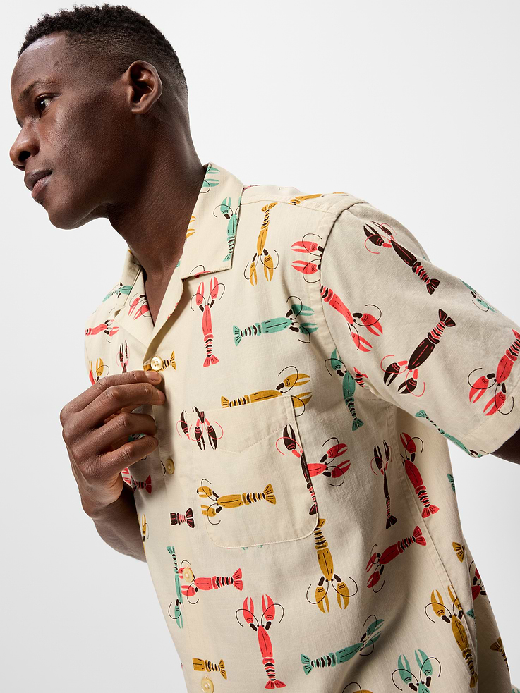 Image number 3 showing, Short-Sleeve Camp Shirt