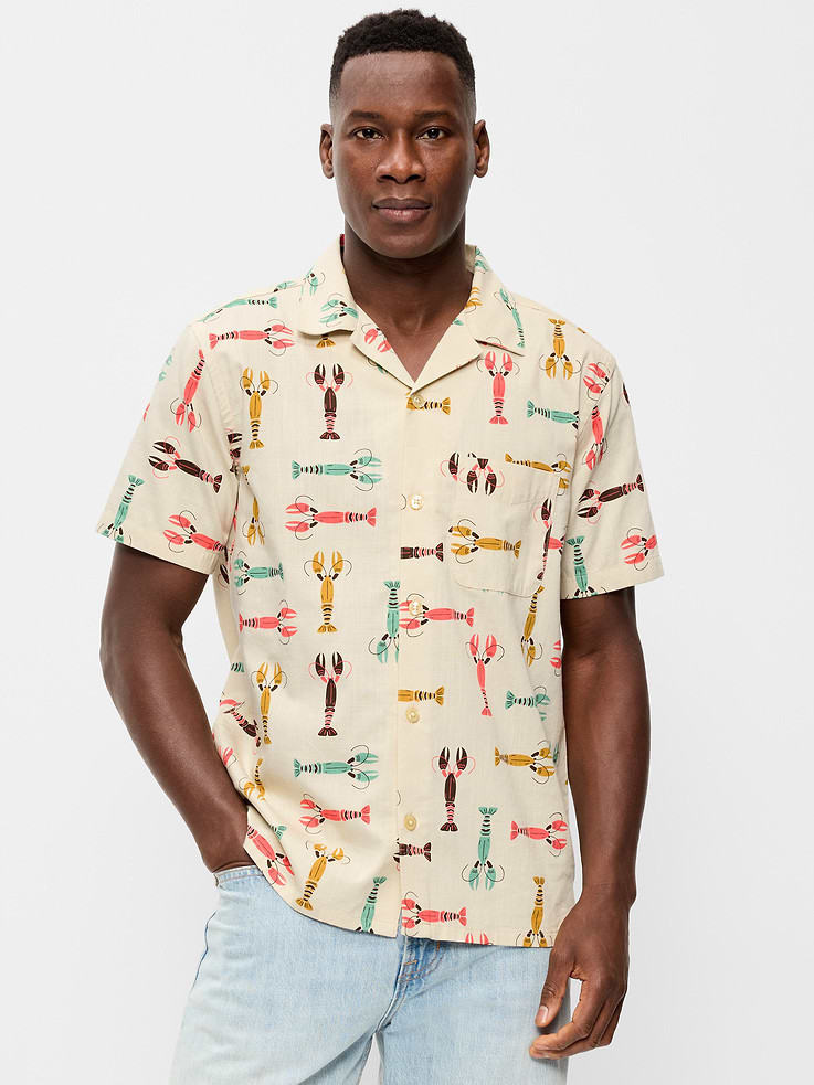 Image number 1 showing, Short-Sleeve Camp Shirt