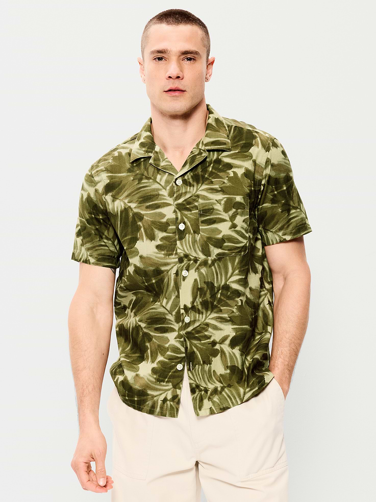Image number 1 showing, Short-Sleeve Camp Shirt