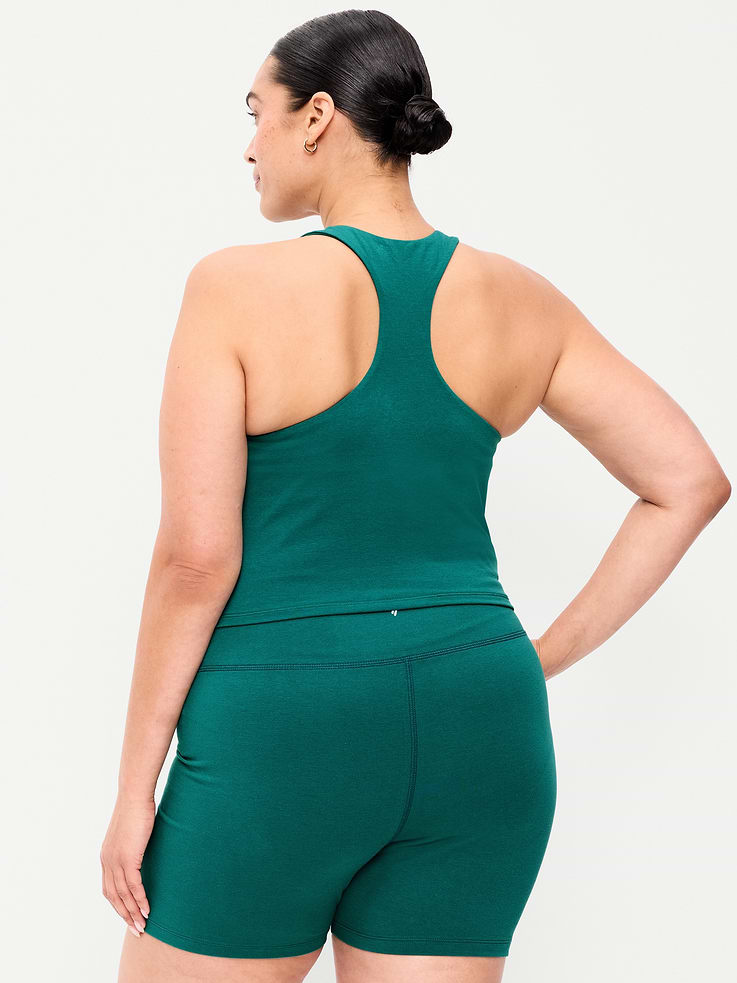 Image number 8 showing, Light Support PowerChill High-Neck Racerback Sports Bra
