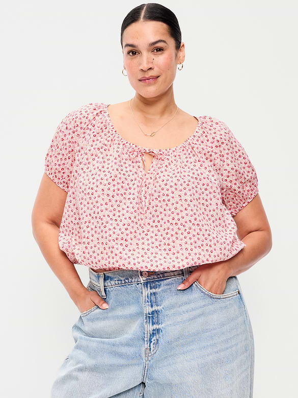 Bubble Hem Top