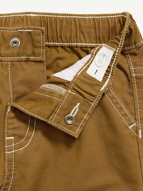 Carpenter Utility Twill Pants for Toddler Boys