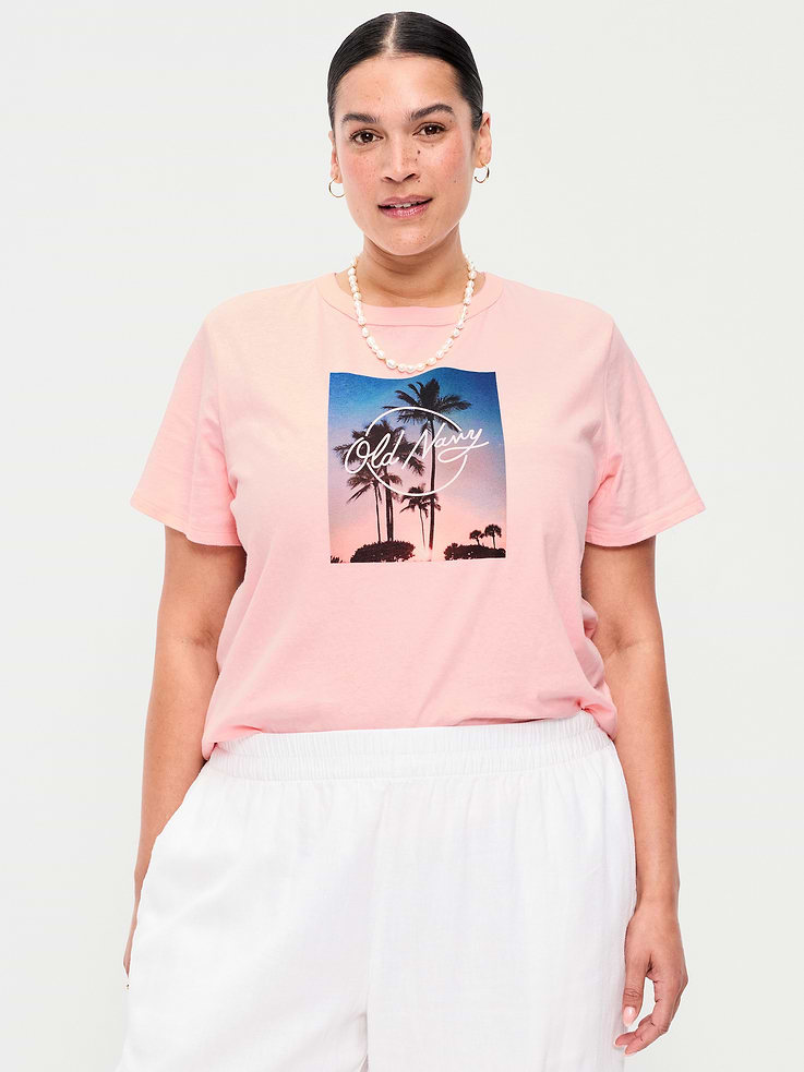 Image number 8 showing, EveryWear Crew-Neck Logo-Graphic T-Shirt