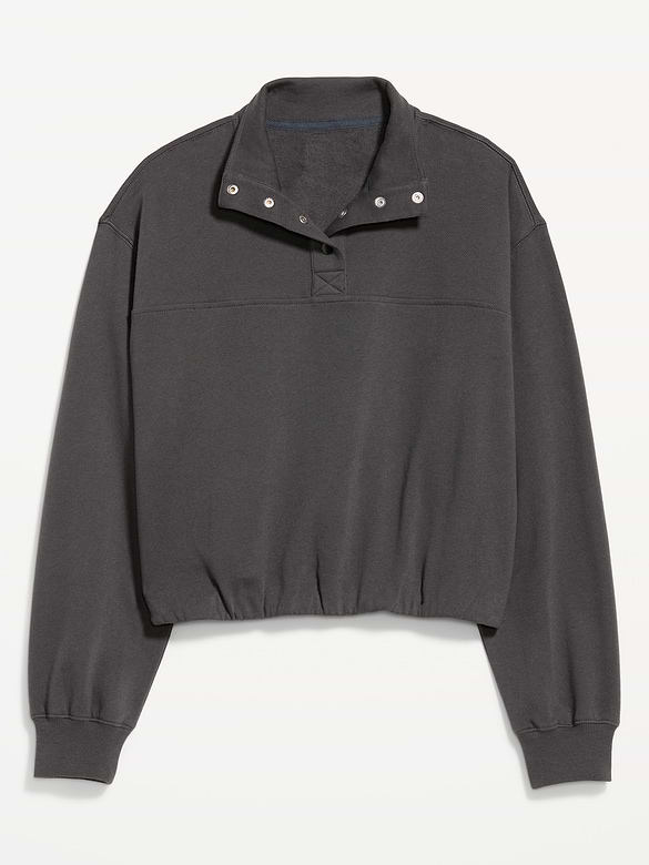 SoComfy Funnel-Neck Sweatshirt