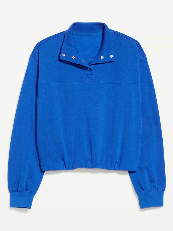 SoComfy Funnel-Neck Sweatshirt