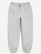 L'image numéro 1 présente Pantalon de jogging coupe généreuse en molleton raffiné pour garçon