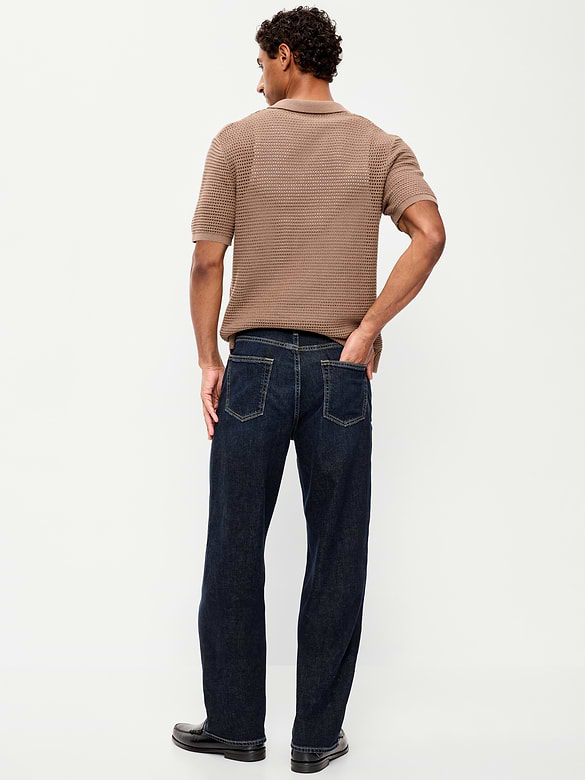Relaxed Loose Built-In Flex Jeans