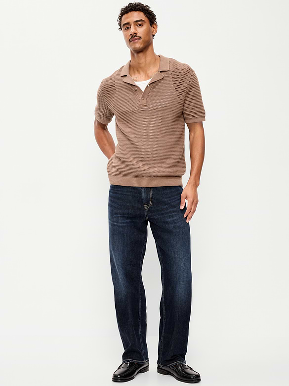 Relaxed Loose Built-In Flex Jeans