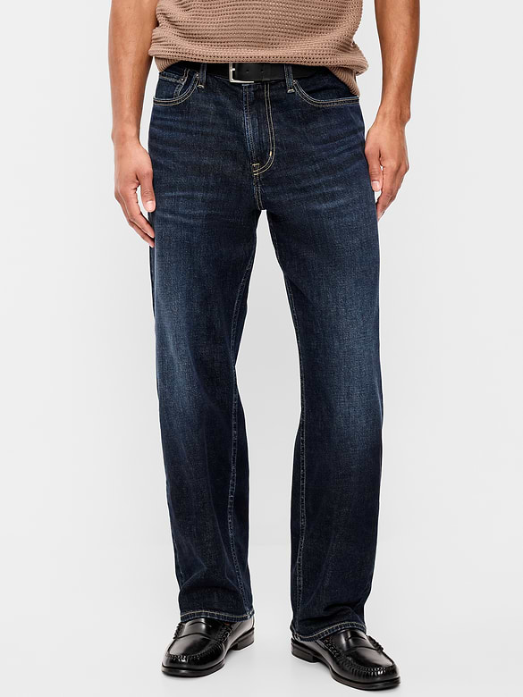 Relaxed Loose Built-In Flex Jeans