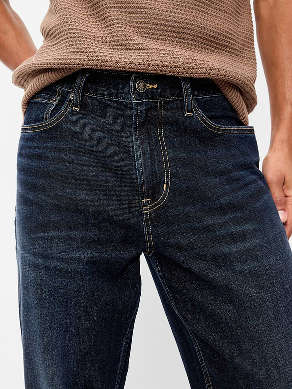 Relaxed Loose Built-In Flex Jeans