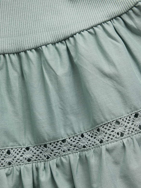 Baby & Toddler Tiered Lace-Trim Dress
