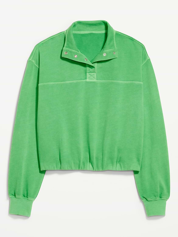 SoComfy Funnel-Neck Sweatshirt