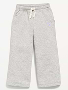 Image number 1 showing, Logo Graphic Wide-Leg Sweatpants for Toddler Girls