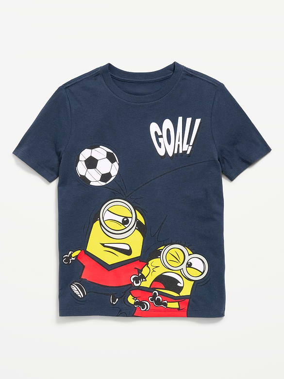 Minions™ Gender-Neutral Graphic T-Shirt for Kids
