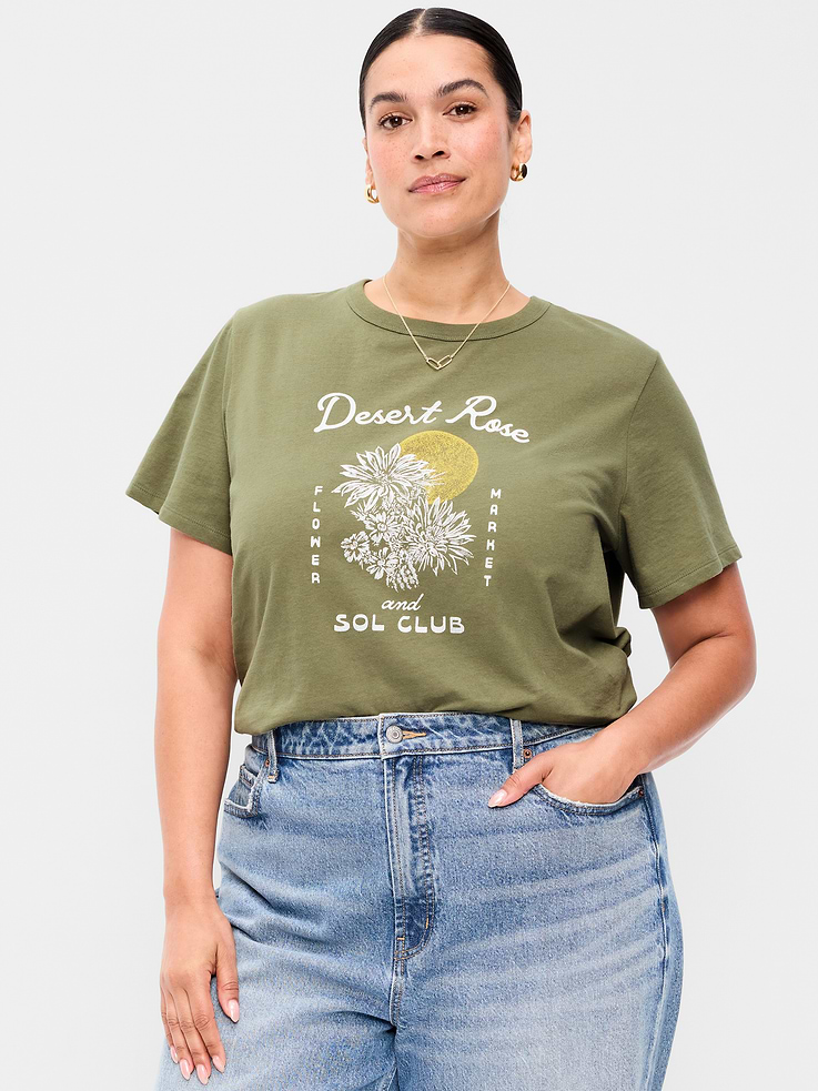 Image number 8 showing, EveryWear Crew-Neck Graphic T-Shirt