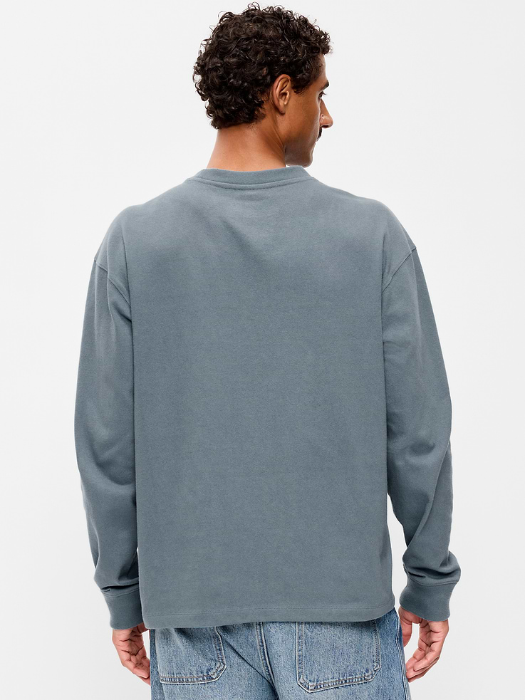 L'image numéro 2 présente T-shirt épais à manches longues Première nécessité