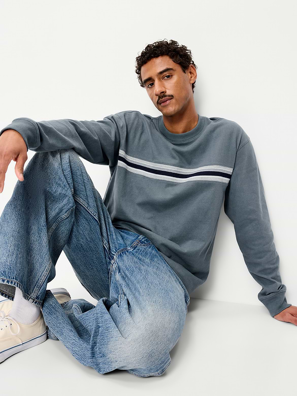 Long-Sleeve Heavyweight Rotation T-Shirt