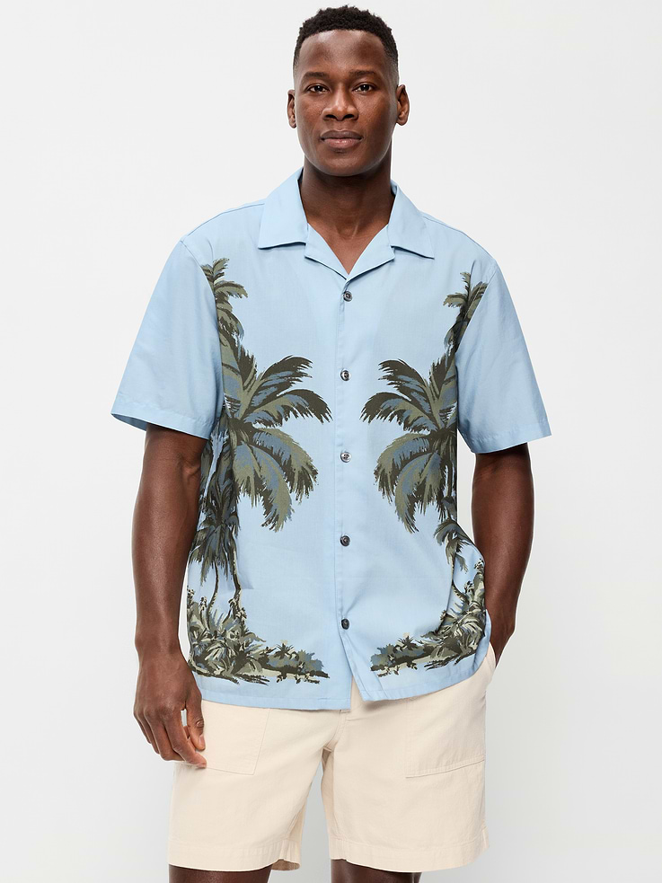 Image number 1 showing, Short-Sleeve Camp Shirt