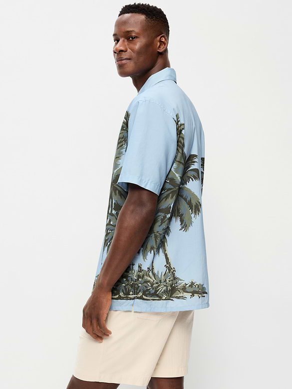 Short-Sleeve Camp Shirt
