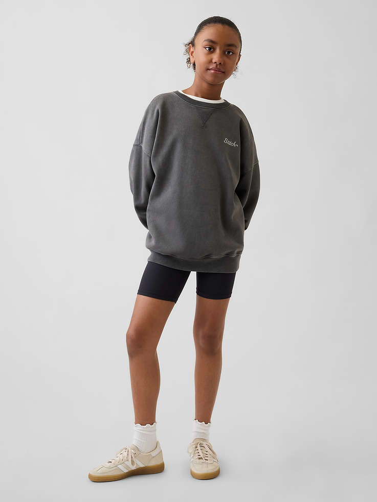 Image number 4 showing, Gap × Disney Kids VintageSoft Oversized Sweatshirt