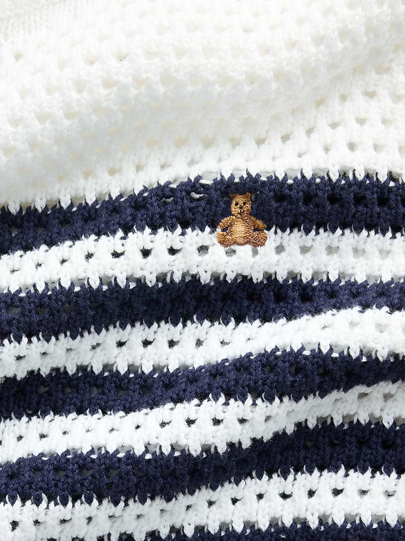 Kids100% Cotton Crochet Oversized Sweater