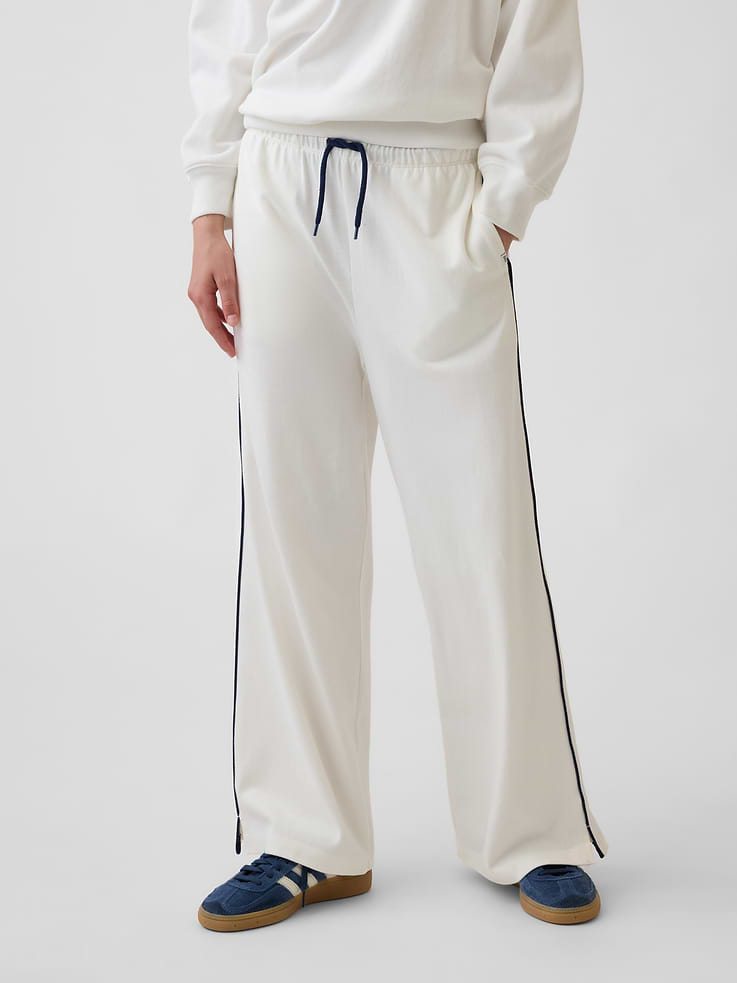 Image number 3 showing, Kids Relaxed Easy Wide-Leg Pants