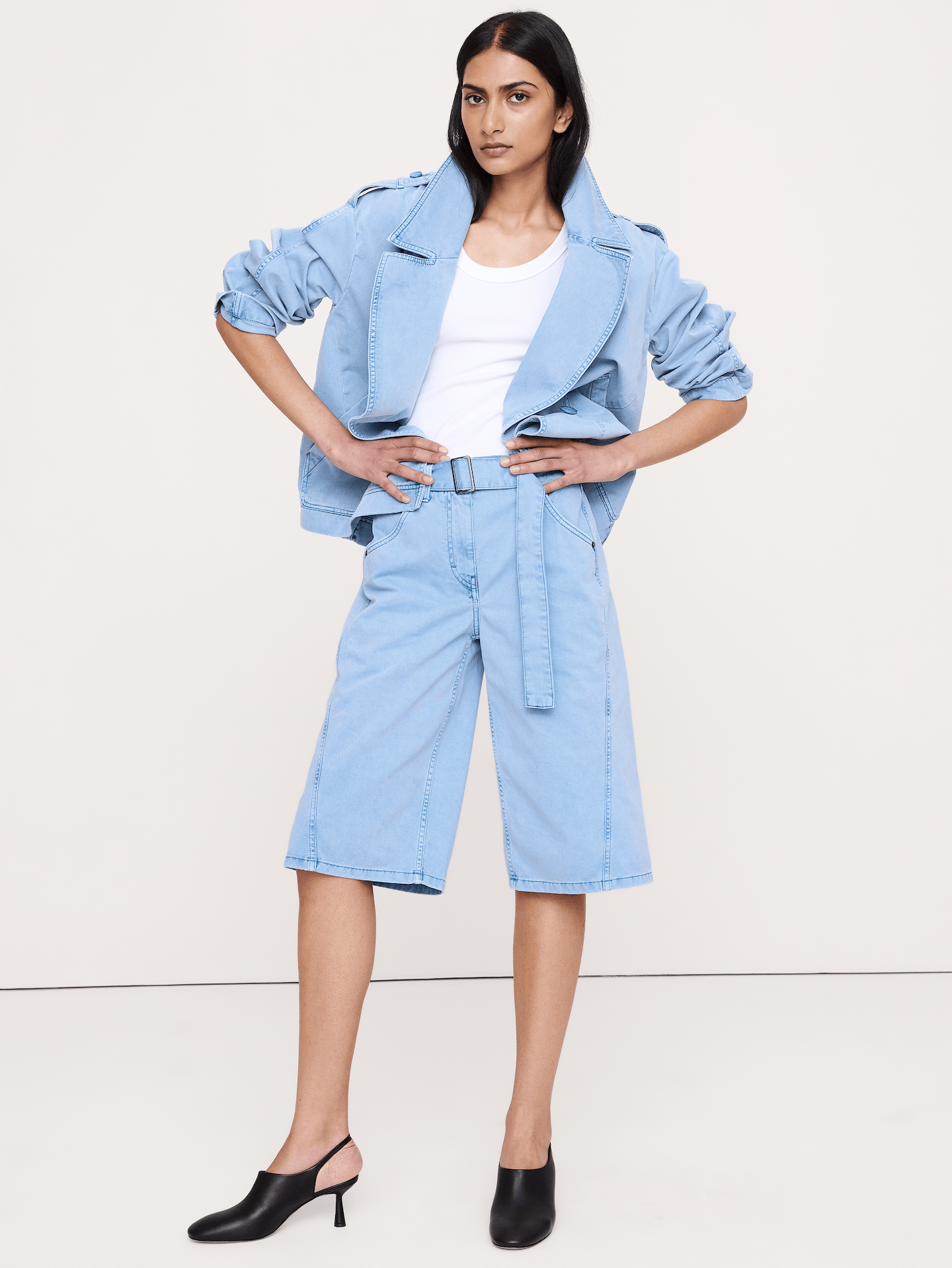 Image number 8 showing, Cotton Twill Peacoat