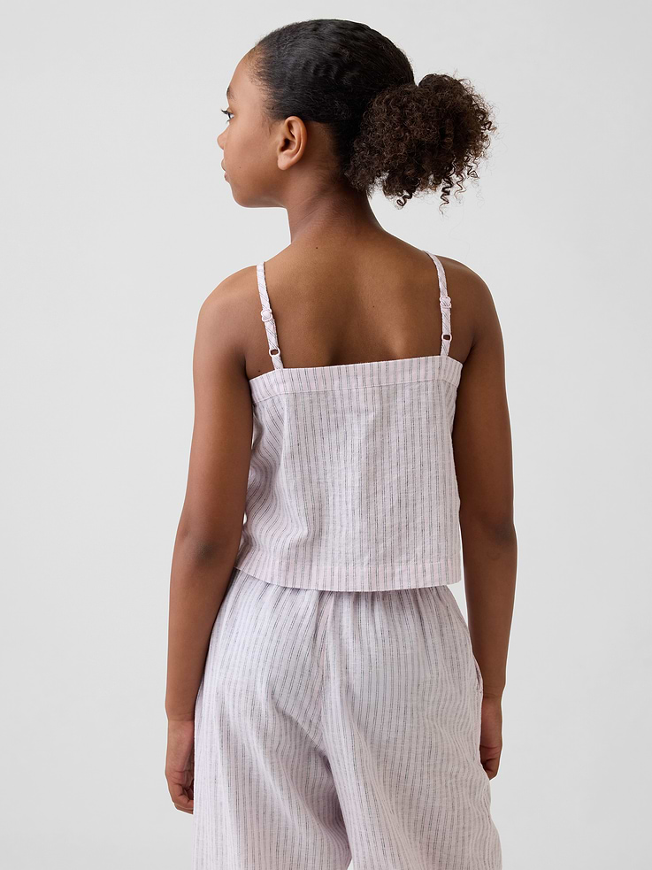 Image number 3 showing, Kids Linen-Cotton Tank Top
