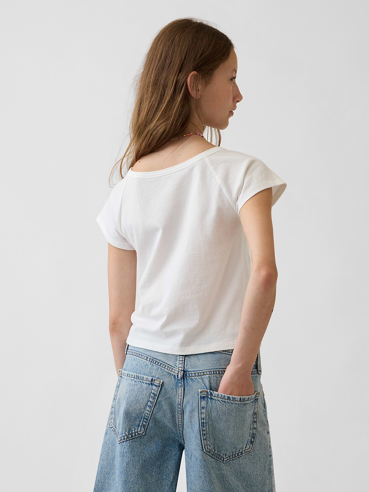 Image number 3 showing, Kids Raglan Henley T-Shirt