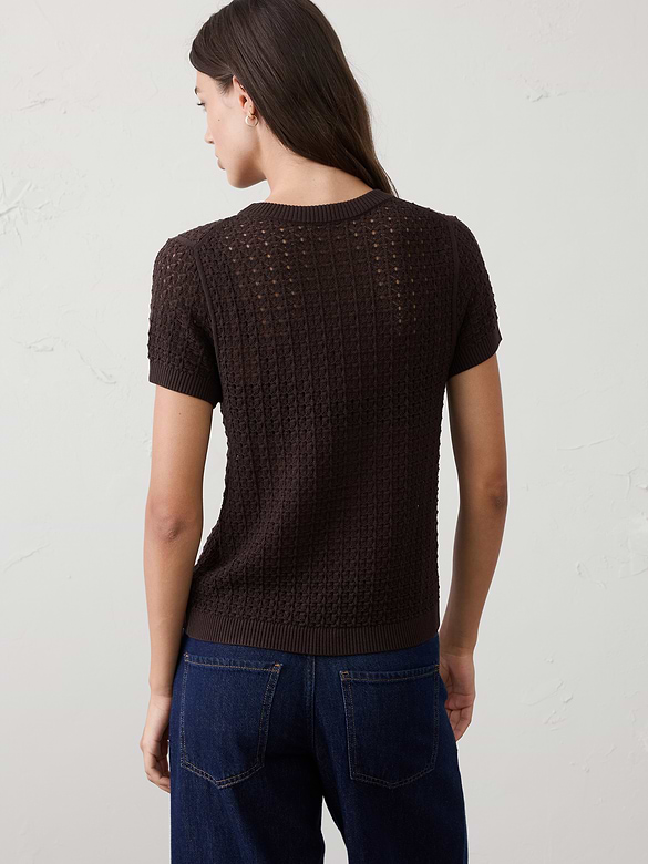 Pointelle Sweater