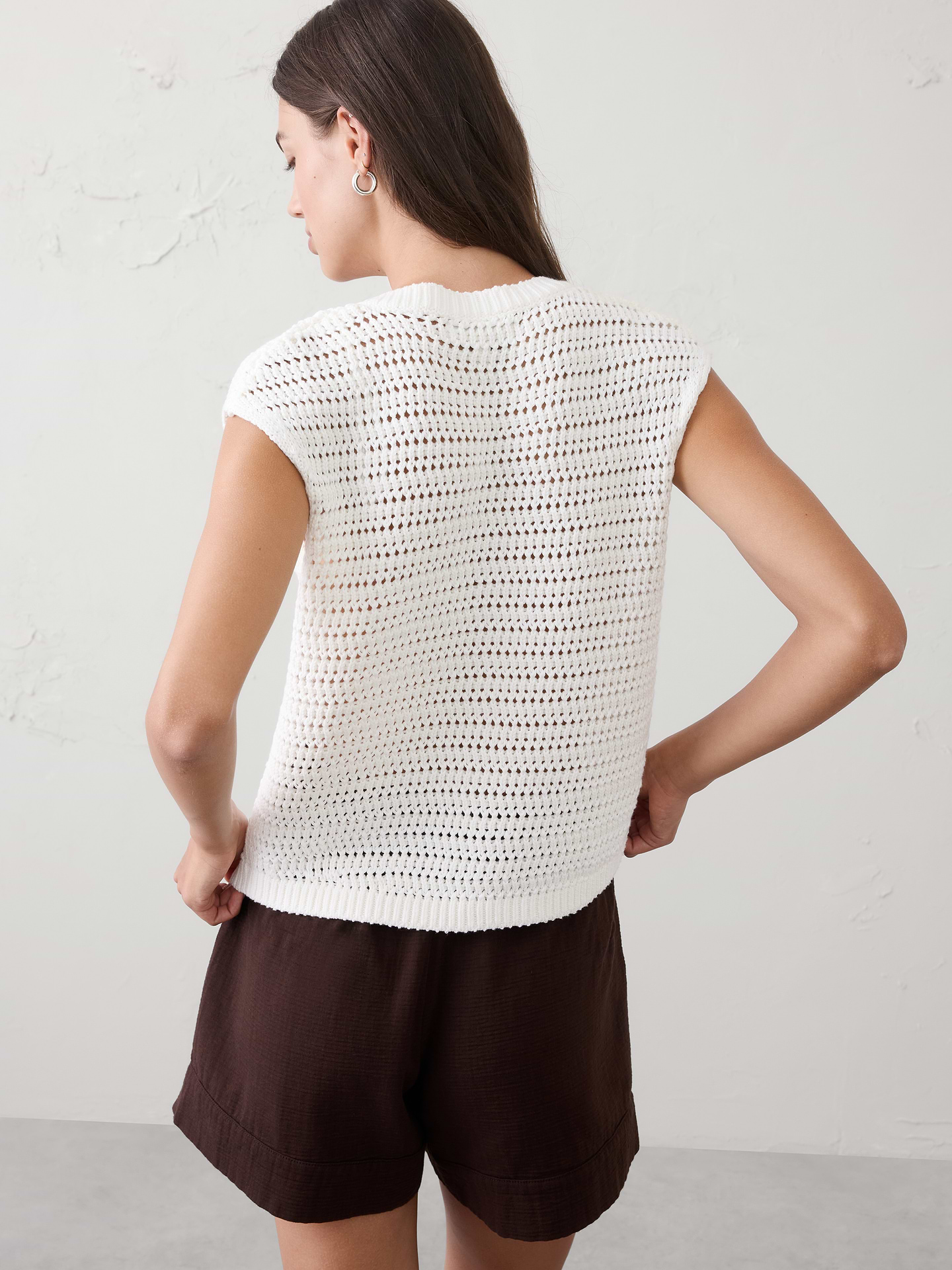 Image number 2 showing, Relaxed Textured Sweater Vest