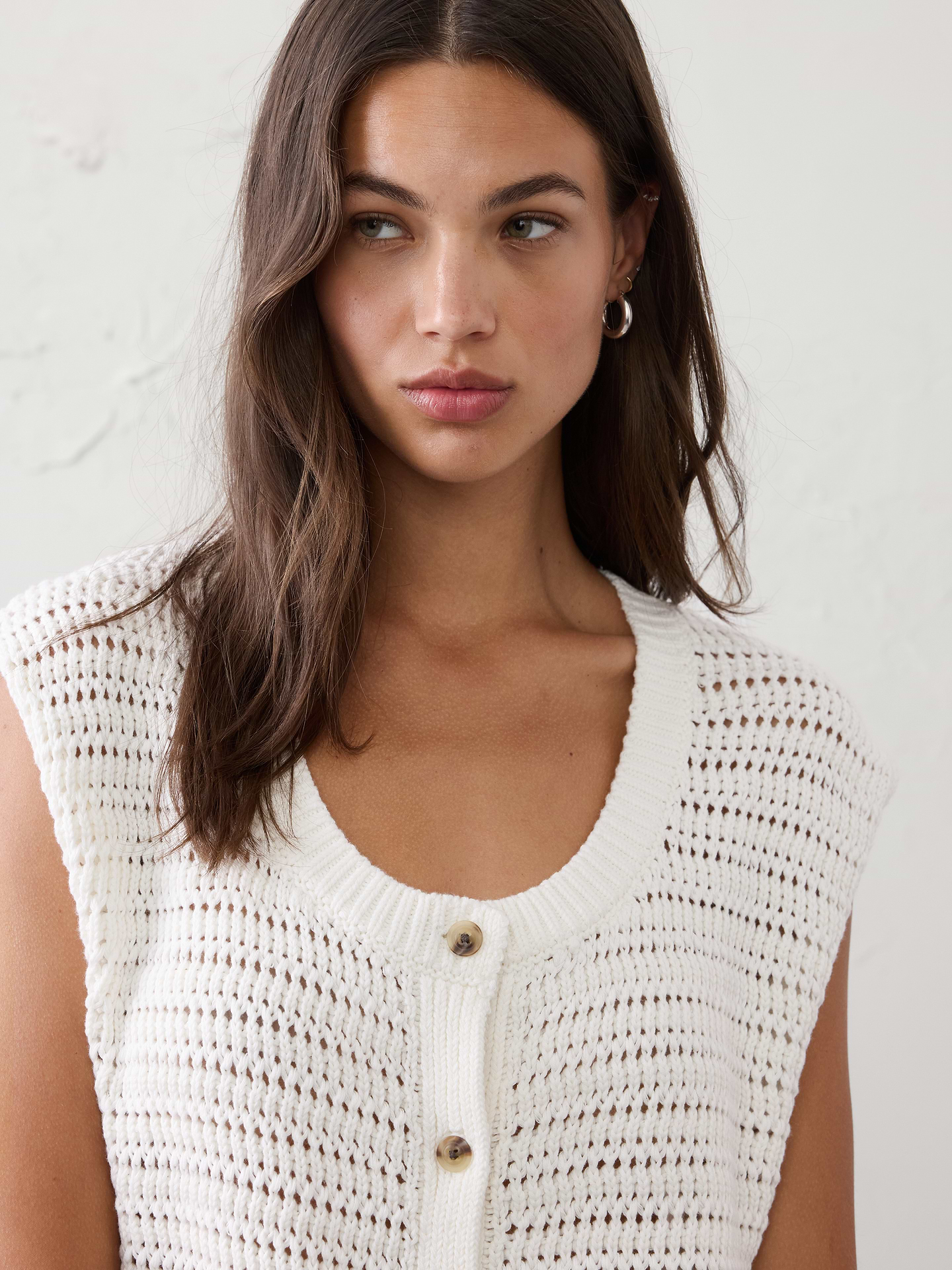 Image number 3 showing, Relaxed Textured Sweater Vest