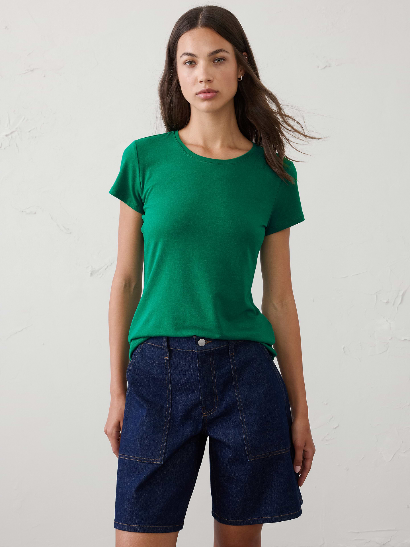 Image number 1 showing, Timeless Crew-Neck T-Shirt