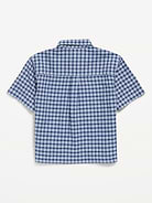 Image number 3 showing, Short-Sleeve Boxy Cropped Textured Shirt for Boys