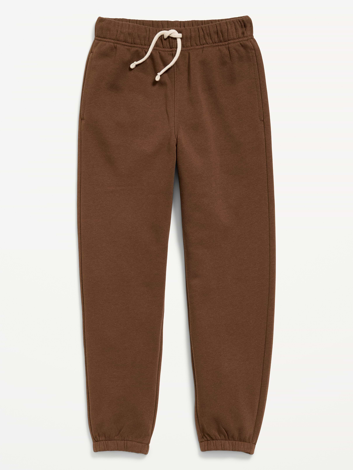 L'image numéro 1 présente Pantalon de jogging coupe généreuse en coton ouaté pour garçon