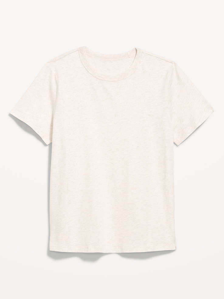 L'image numéro 4 présente T-shirt ras du cou passe-partout