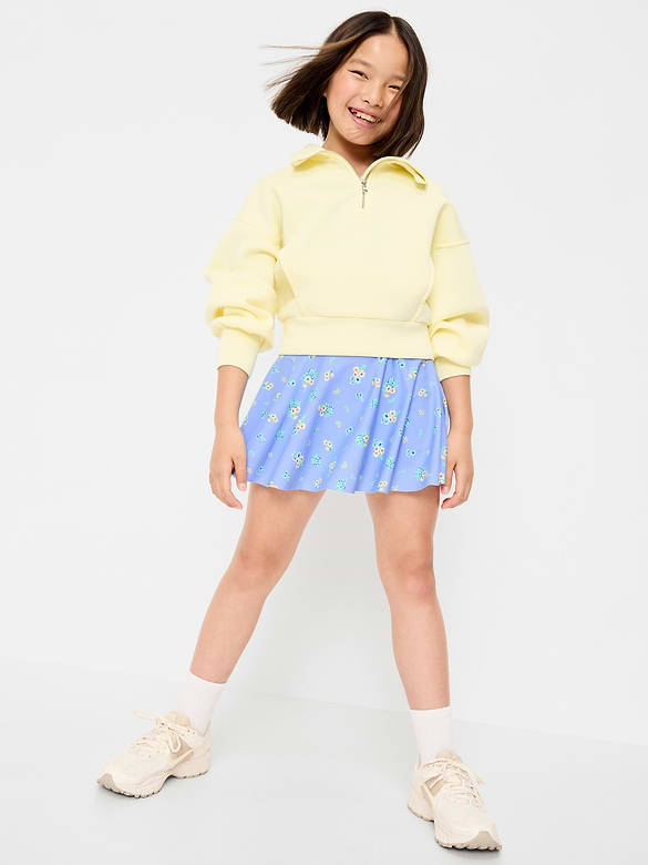 High-Waisted PowerSoft Skort for Girls