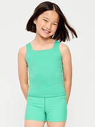 Image number 1 showing, StudioSmooth Longline Sports Bra for Girls