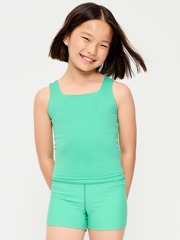 StudioSmooth Longline Sports Bra for Girls