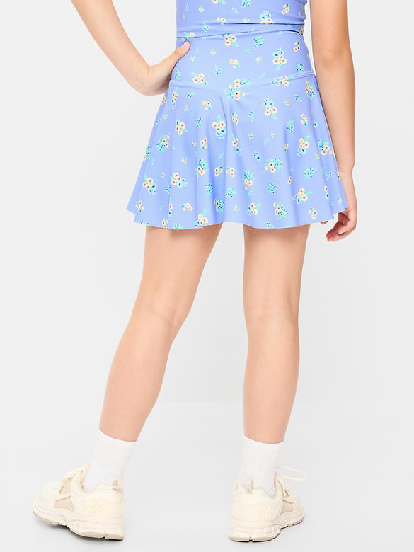 High-Waisted PowerSoft Skort for Girls